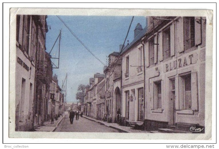 Tannay, Rue De L´église, Animée, Maison Bluzat, C.I.M., (Nièvre, 58) Plis D'angles - Tannay