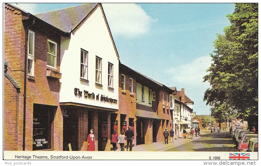 Warwickshire Postcard - Heritage Theatre, Stratford-upon-Avon, Warwick   AA50 - Stratford Upon Avon