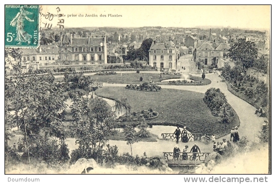 CPA PARIS - VUE GENERALE PRISE DU JARDINS DES PLANTES - Parcs, Jardins