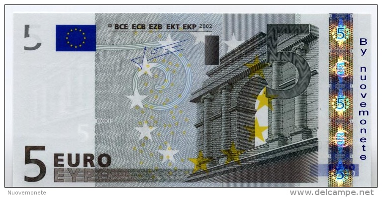 5 EURO F MALTA  E009 UNC VALORE CATALOGO 77 EURO - 5 Euro