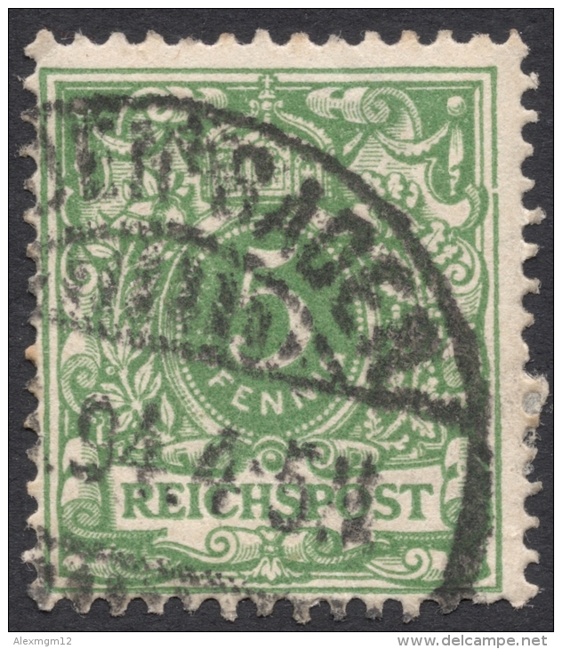 Germany, 3 Stamps: 5 Pf., 10 Pf. 1889, Sc # 47, 48, Mi # 46, 47, Used (2) - Oblitérés