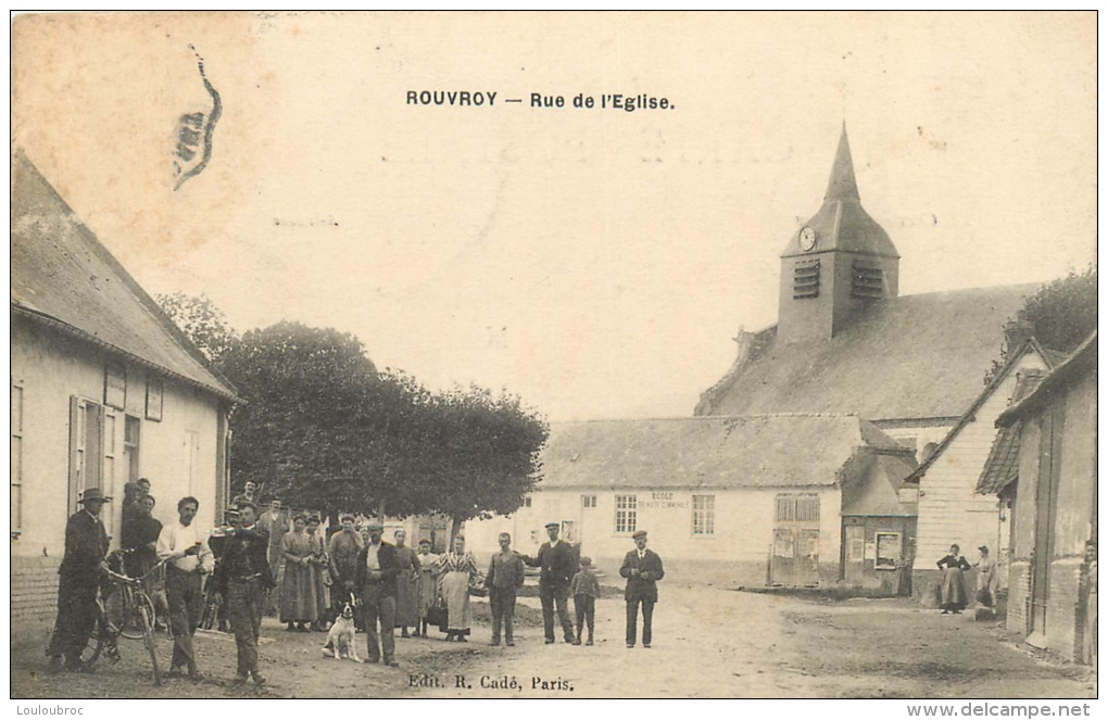 80 ROUVROY RUE DE L'EGLISE - Autres & Non Classés