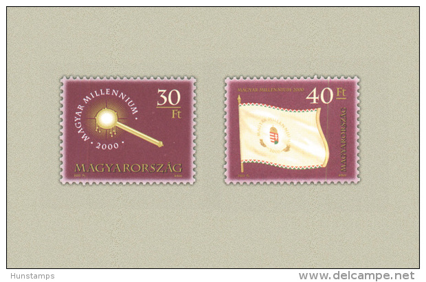 Hungary 2000. Millenium Set MNH (**) Michel: 4571-4572 / 0.90 EUR - Nuevos