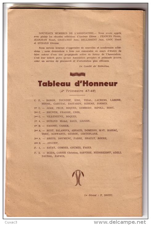 11 -narbonne - la jeunesse technique - collegue technique de narbonne - avril 1948