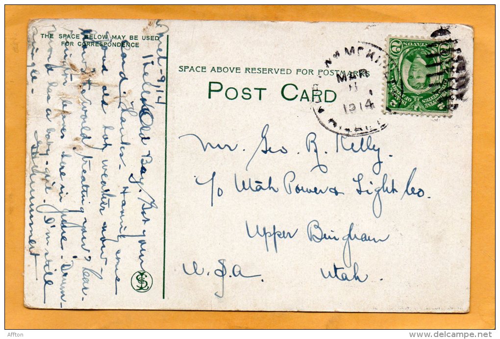 Fort William Mc Kinlry Near Manila 1914 Philippines Postcard - Filipinas