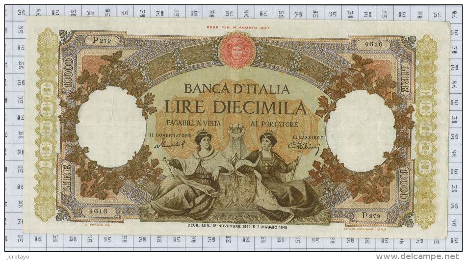 Banca D'Italia, Lire Diecimila - 10000 Lire