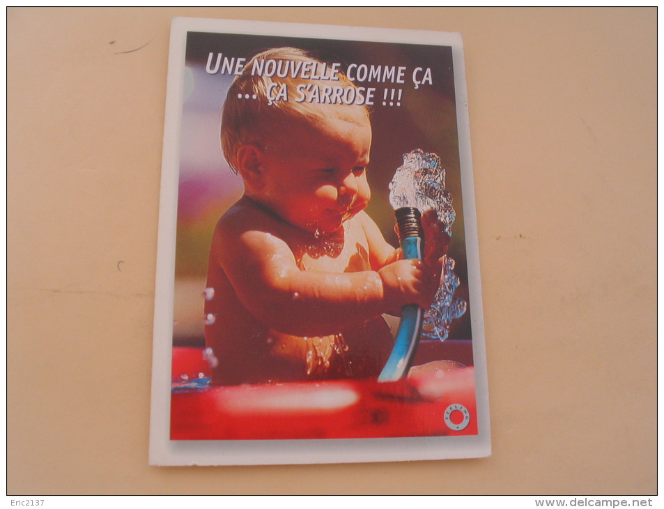 CA S'ARROSE...PHOTO PETERSON... - Humorous Cards