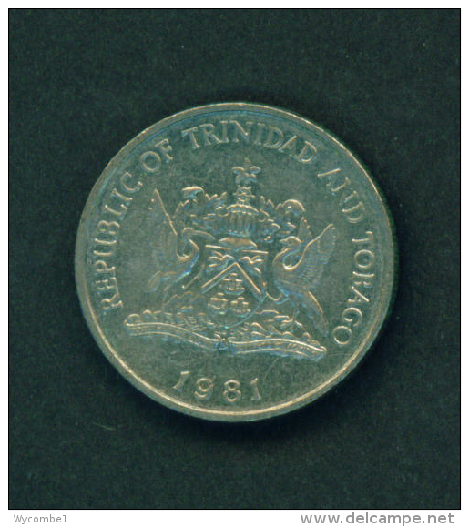 TRINIDAD AND TOBAGO - 1981 25c Circ - Trinidad Y Tobago