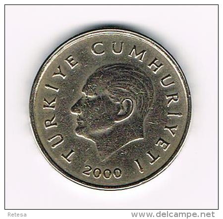 - TURKIJE  50 BIN  LIRA   2000 - Turchia