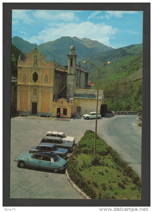 La BRIGUE - Clocher Et Chapelle De L'Assomption Près L'Eglise Saint-Martin Du XIIIè Siècle - N° L. 122  Voitures DS R8 - Andere & Zonder Classificatie