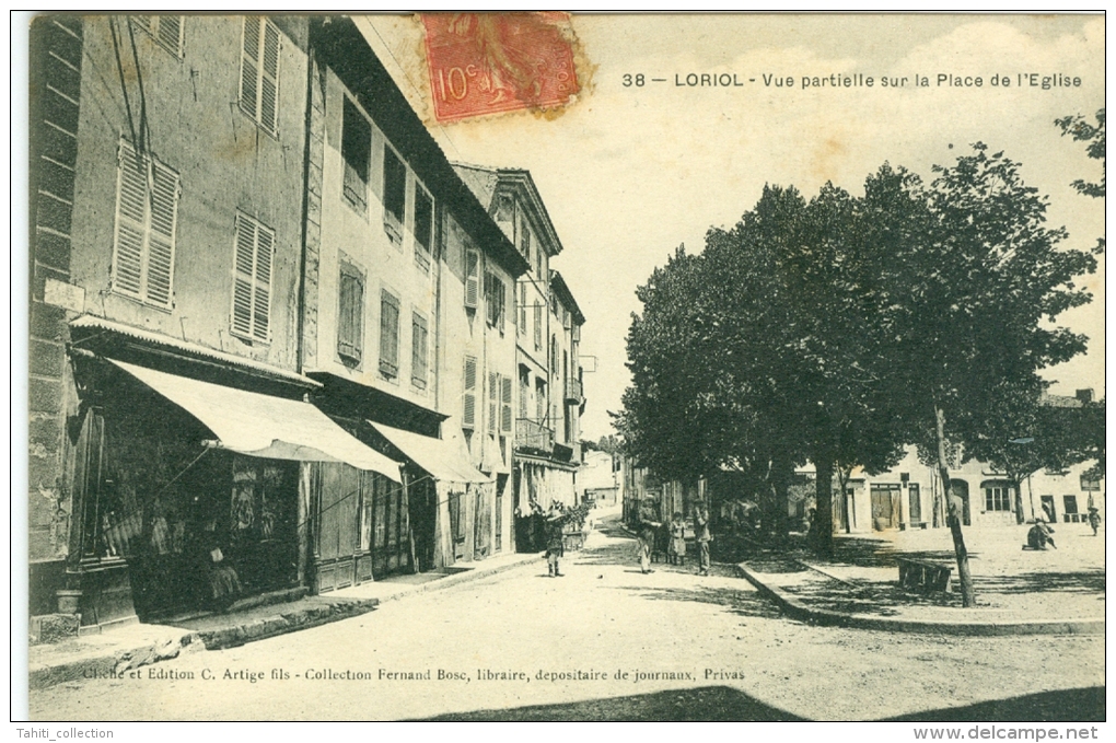 LORIOL - Vue Partielle Sur La Place De L'Eglise - Autres & Non Classés