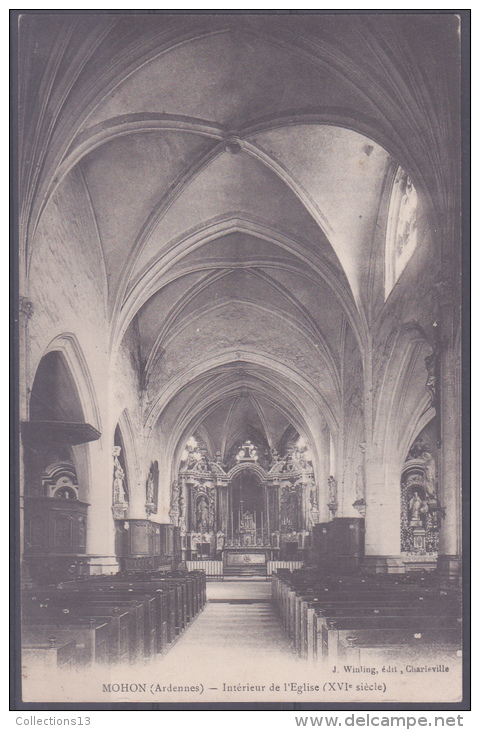 ARDENNES - Mohon - Interieur De L'eglise - Sonstige & Ohne Zuordnung