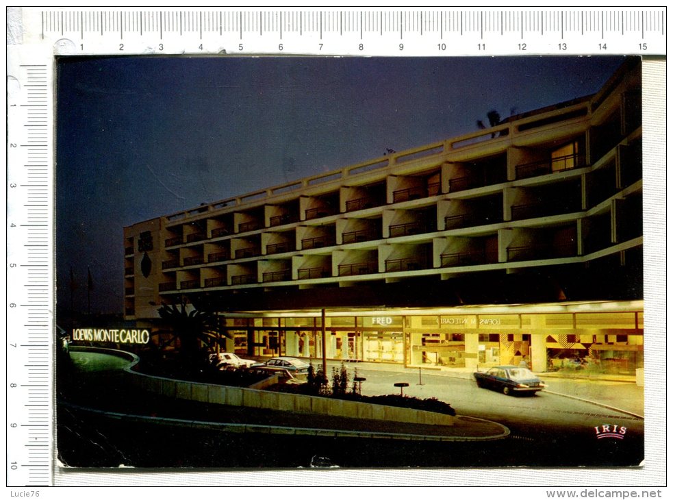 MONACO - MONTE CARLO -  " LOEWS HOTEl "  - La Nuit - Hotels