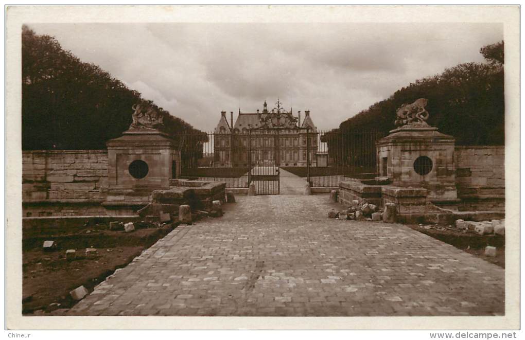 LE PARC DE SCEAUX LE CHATEAU LA GRILLE D'ENTREE - Sceaux