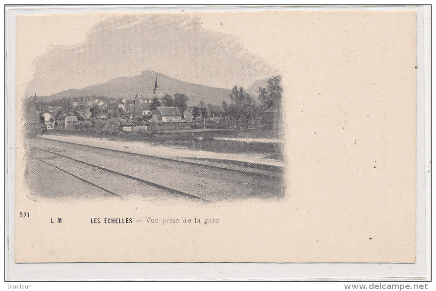 73 // LES ECHELLES   Vue Prise De La Gare  LM 534 - Les Echelles