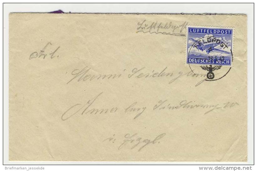 Deutsches Reich Feldpost No. 1 A - Lettres & Documents