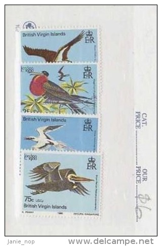 British Virgin Islands - 1980 Birds MNH - British Virgin Islands