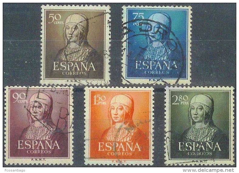 ESPAÑA 1951 - Edifil #1092/96 - VFU - Nuevos