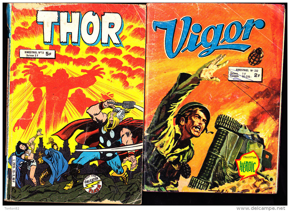 Lot De 3 BD - Thor N°15 - Vigor N° 232 - Yuma N° 238 - Sonstige & Ohne Zuordnung