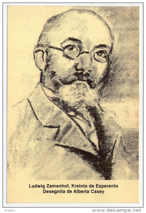 Postcard - Esperanto, Zamenhof   (V 18645) - Esperanto
