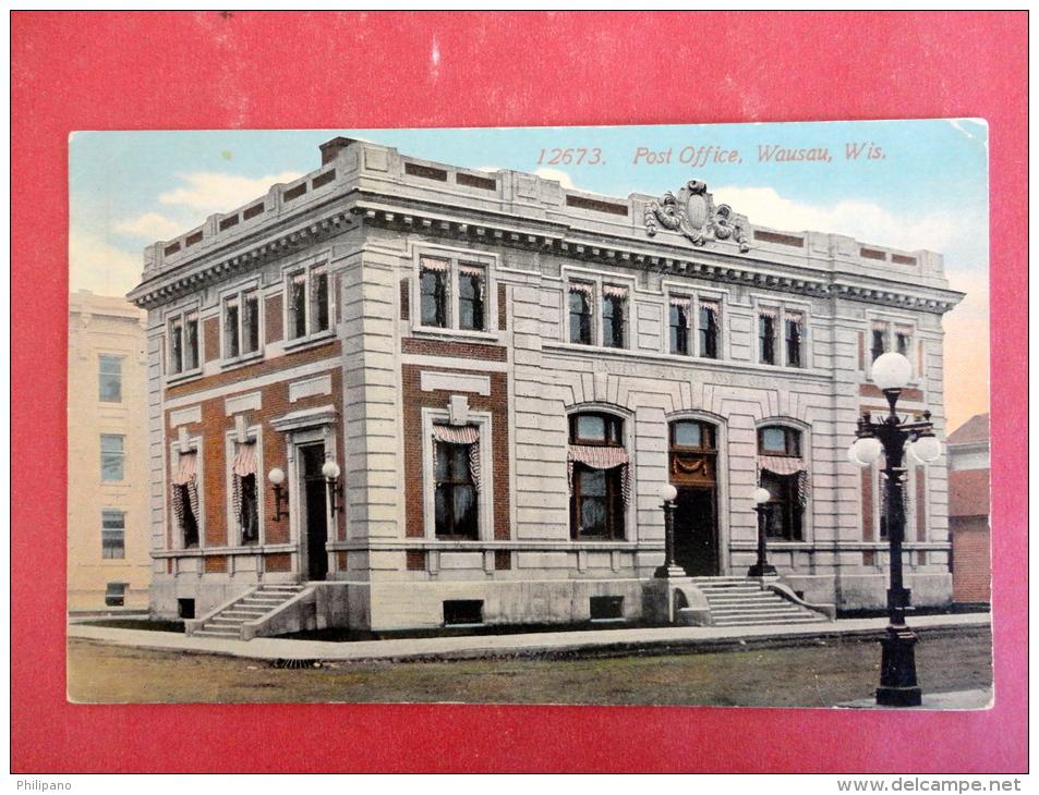 Wisconsin > Wausau  Post Office 1914 Cancel    Ref 1032 - Waukesha