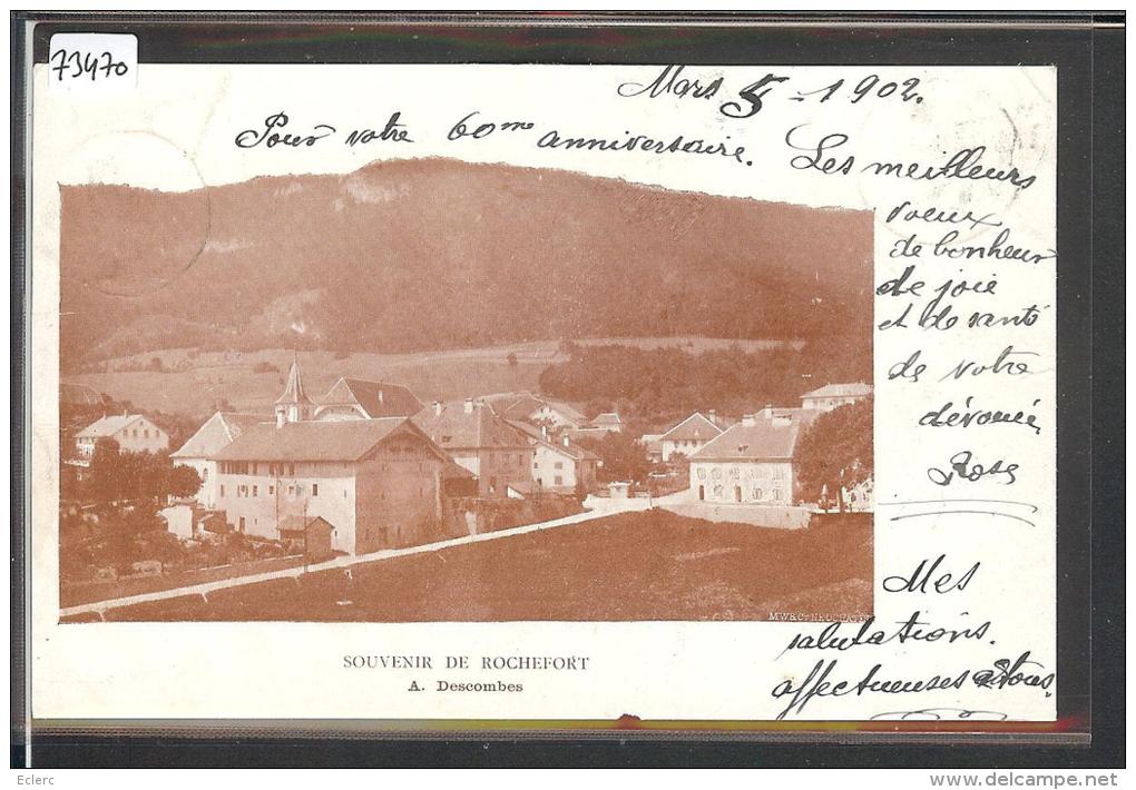 SOUVENIR DE ROCHEFORT - TB - Rochefort