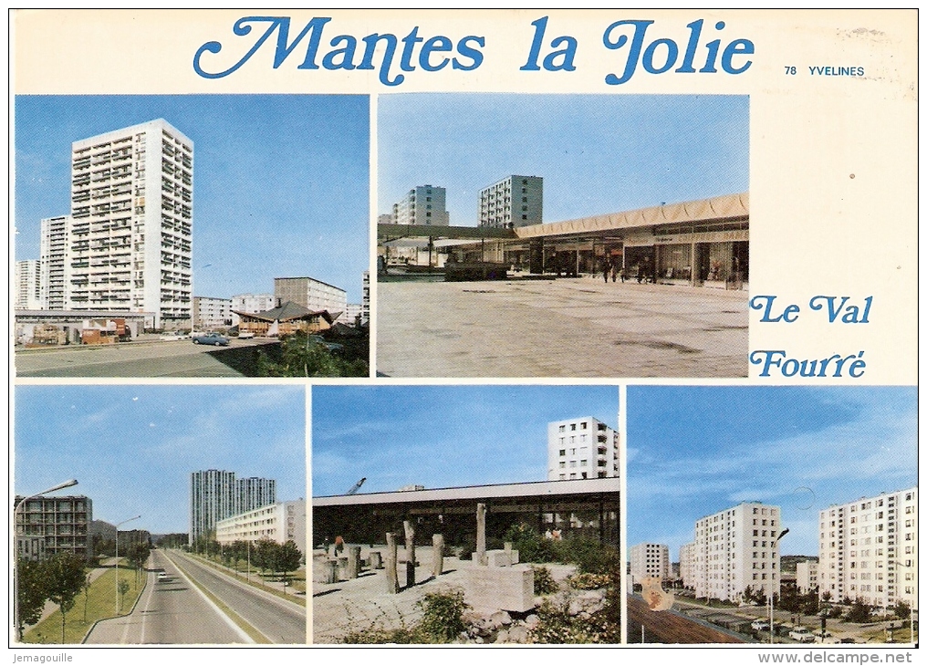 MANTES-LA-JOLIE 78 - Le Val Fourré - Multivues - W-2 - Mantes La Jolie