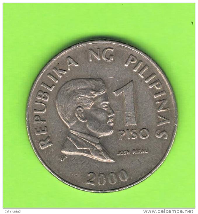 FILIPINAS - PHILIPPINES -  1 Piso 2000   KM269 - Philippines