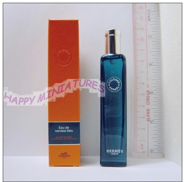 Hermes - Narcisse Bleu Vapo EDC 15ml  MINIATURE - New 2013 - Miniatures Femmes (avec Boite)