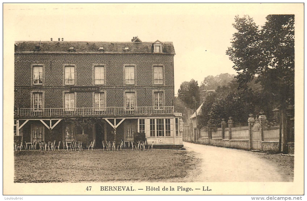 76 BERNEVAL HOTEL DE LA PLAGE - Berneval