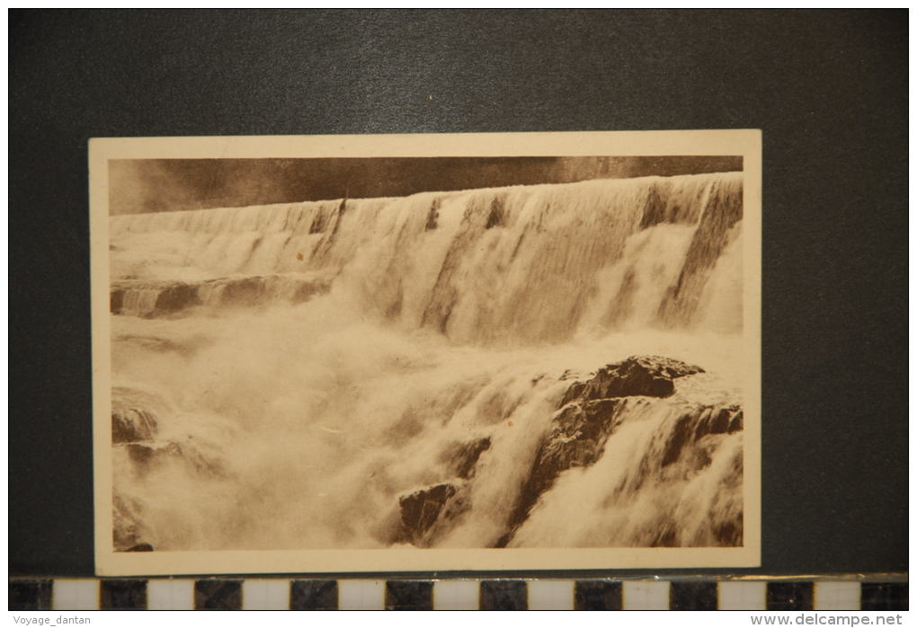 01- BELLEGARDE    PERTE DU RHONE   LA JONCTION DES CHUTES   ECRITE 1938 - Bellegarde-sur-Valserine