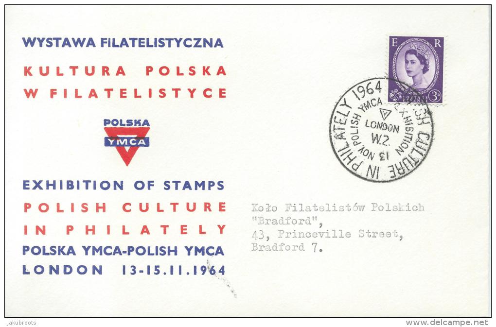 PHILATELY 1964. POLISH STAMP EXHIBITION  YMCA . LONDON - Regering In Londen(Ballingschap)