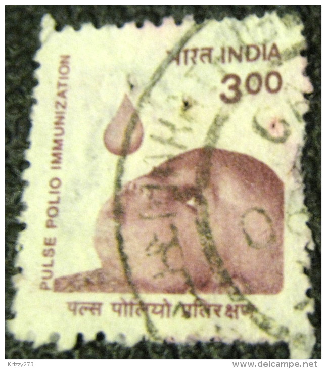 India 1998 Polio Immunization 3.00 - Used - Oblitérés