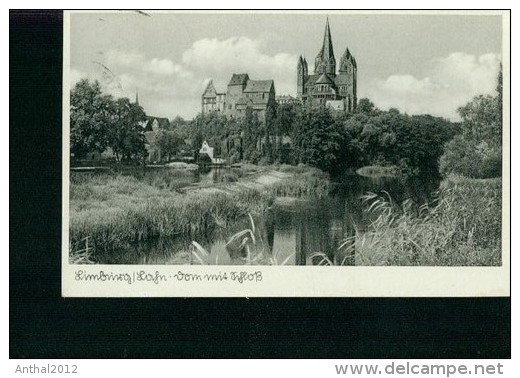Limburg Lahn Dom Mit Schloss Gräser 17.1.1940 - Limburg