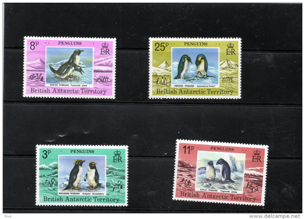 N° Catalogue Laroze PHI  ( Pingouins N° 78 / 81 Neuf Luxe ***) - Neufs