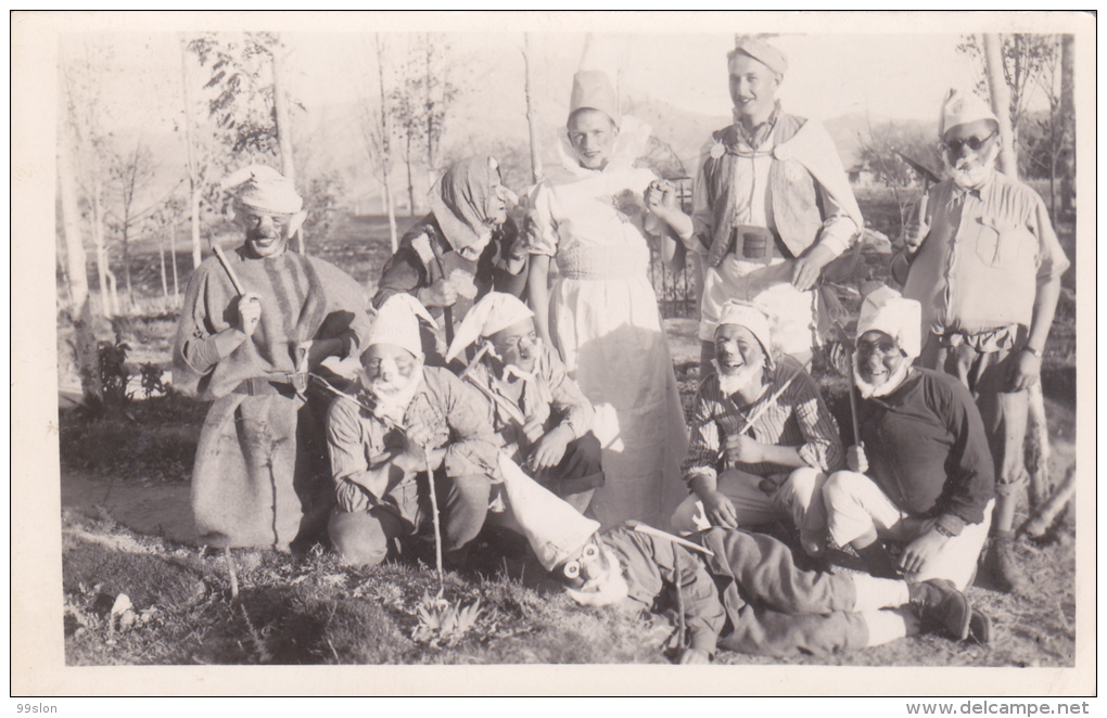 74 - ANNECY - Carte-photo De "ISPARTA LOUFOKS SWING BAND" - Annecy