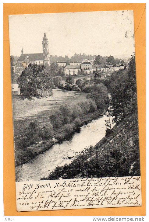 Stift Zwettl NO 1905 Postcard - Zwettl