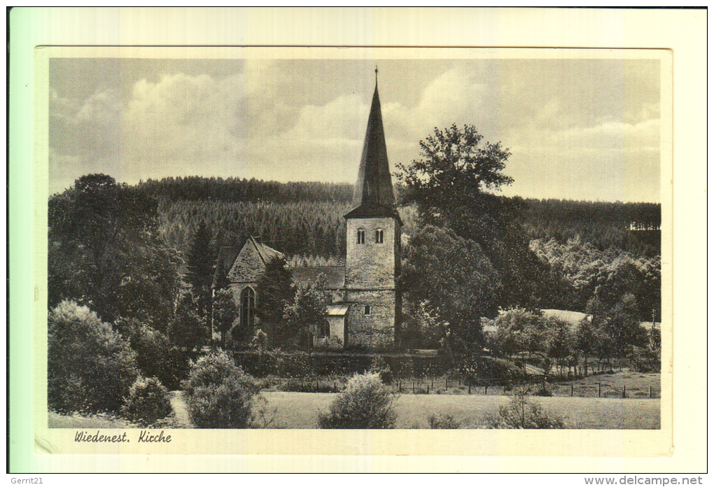 5275 BERGNEUSTADT - WIEDENEST, Kirche, 1952 - Bergneustadt