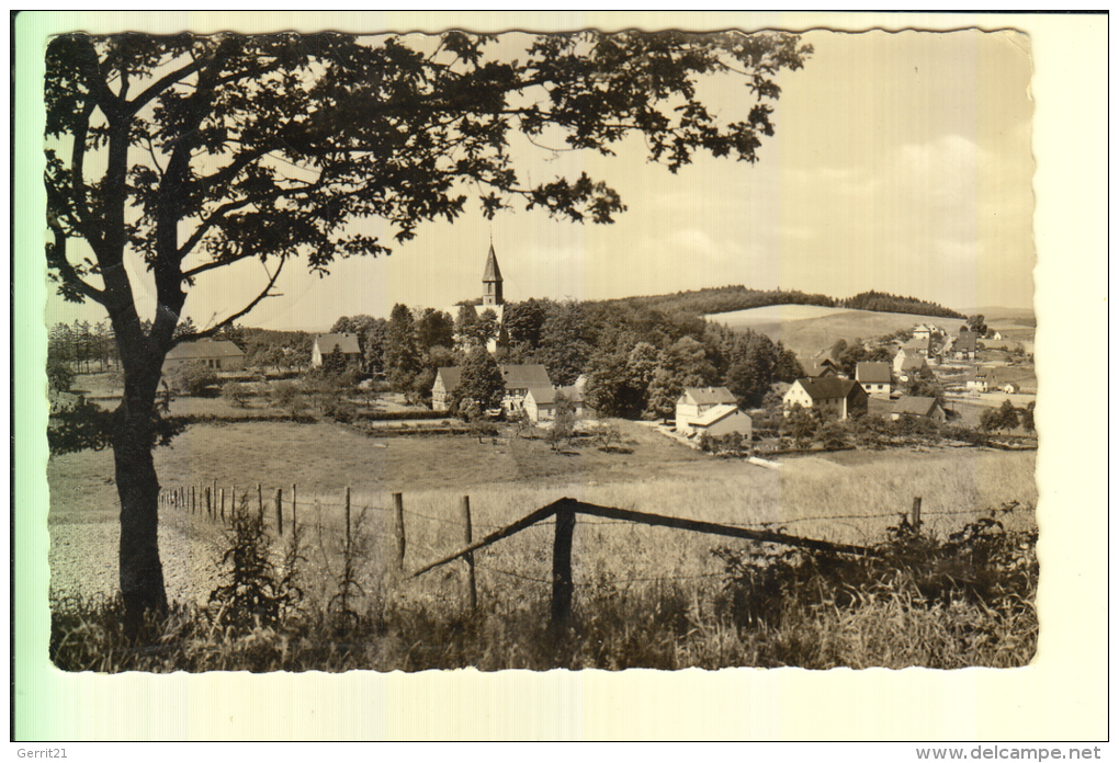 5275 BERGNEUSTADT - BELMICKE, Ortsansicht 1963 - Bergneustadt