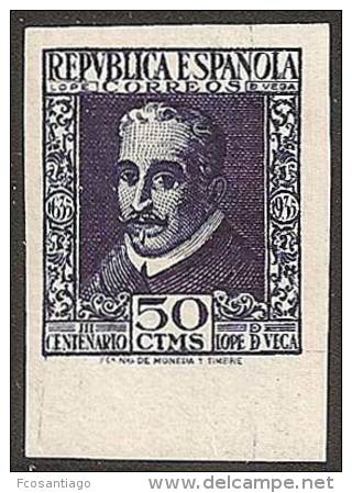 ESPAÑA 1935 - Edifil #692s (sin Dentar) - MNH ** - Nuevos