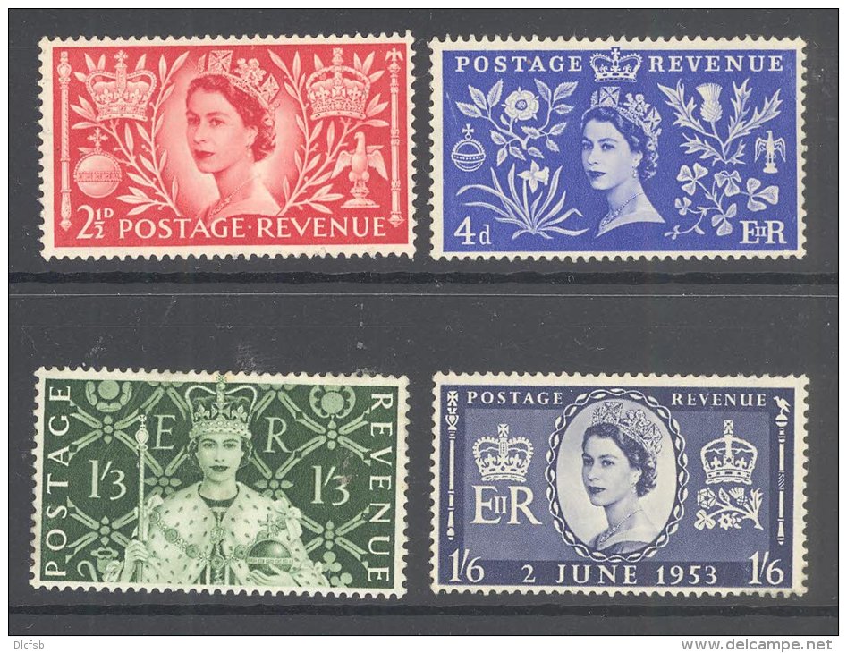 GB, 1953 Coronation Set MM - Nuevos