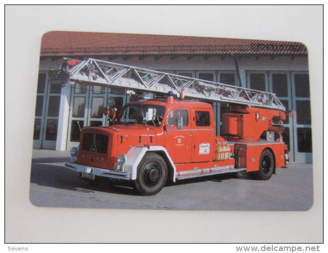 Germany Chip Phonecard,K113,04.93 Feuerwehr 125 Jahre,used(chip Isn't Very Good) - Firemen