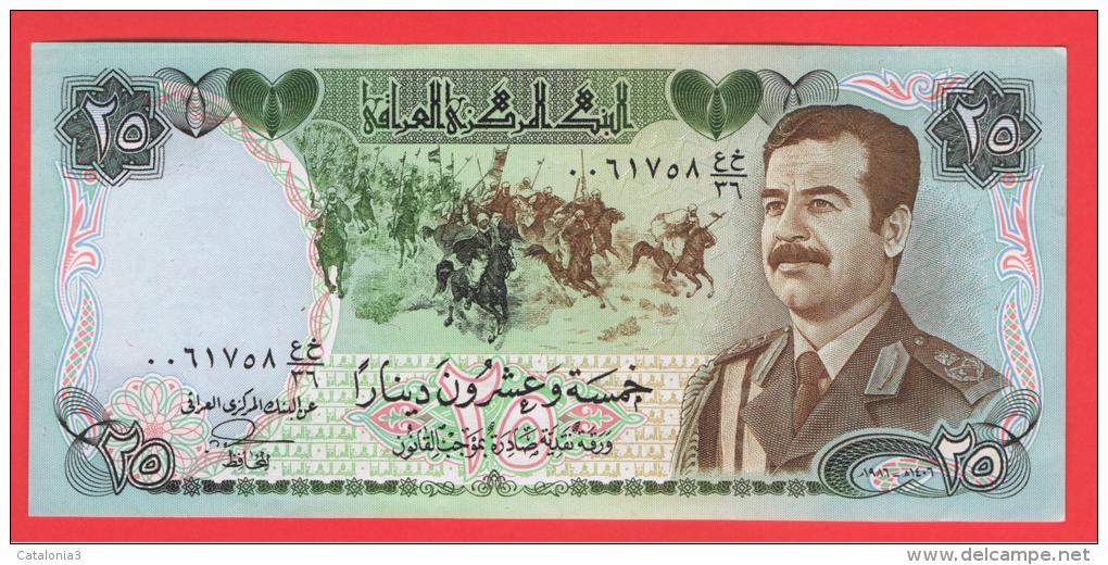 IRAQ - IRAK  -  25 Dinar 1986 SC  P-73 - Irak