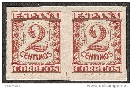 ESPAÑA 1936/37 - Edifil #803s (par) - MNH ** - Nuevos