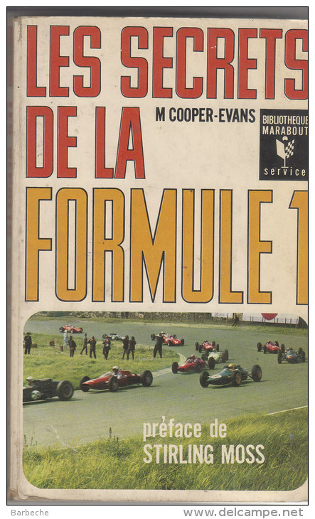 LES SECRETS DE LA FORMULE 1 M. Cooper-Evans - Auto