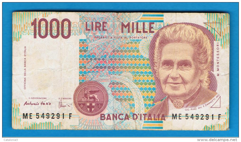 ITALIA - ITALY =  1000 Liras 1990  P-114 - Biglietti Di Stato