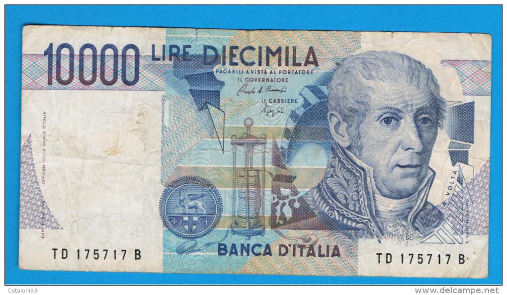 ITALIA - ITALY =  10.000 Liras 1984  P-112 - Biglietti Di Stato