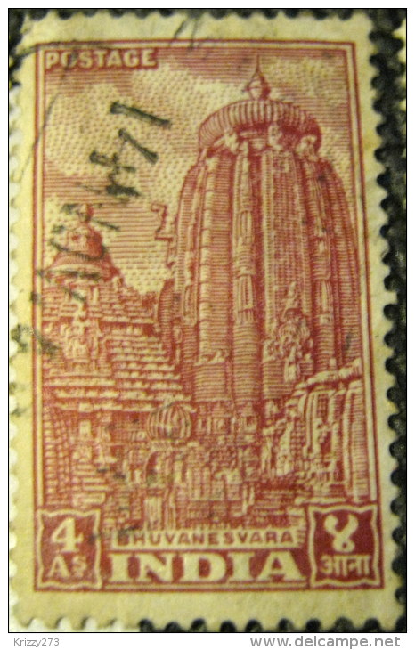 India 1949 Bhuvanesvara 4a - Used - Used Stamps