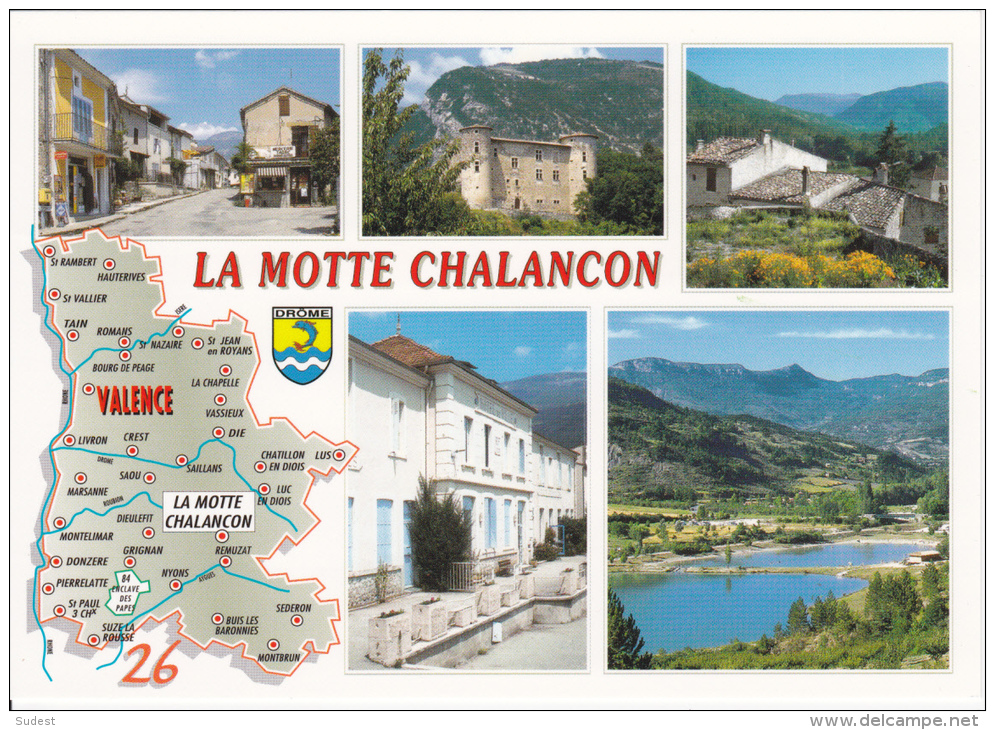 26 Drôme La Motte Chalancon Editions Cellard D 6495539 CPM. Non écrite - Cartes Géographiques