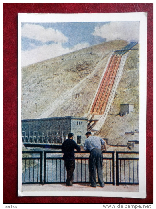 Gyumush Hydroelectric Power Station - 1957 - Armenia USSR - Unused - Arménie